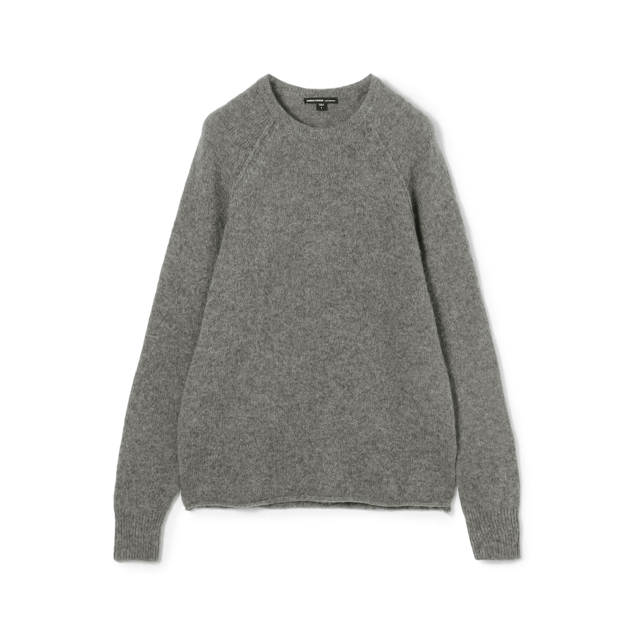 Inside 23 カシミヤニットプルオーバー GRAY M 新品未使用 カシミヤ ラグランスリーブプルオーバー MLTC3395｜トゥモローランド