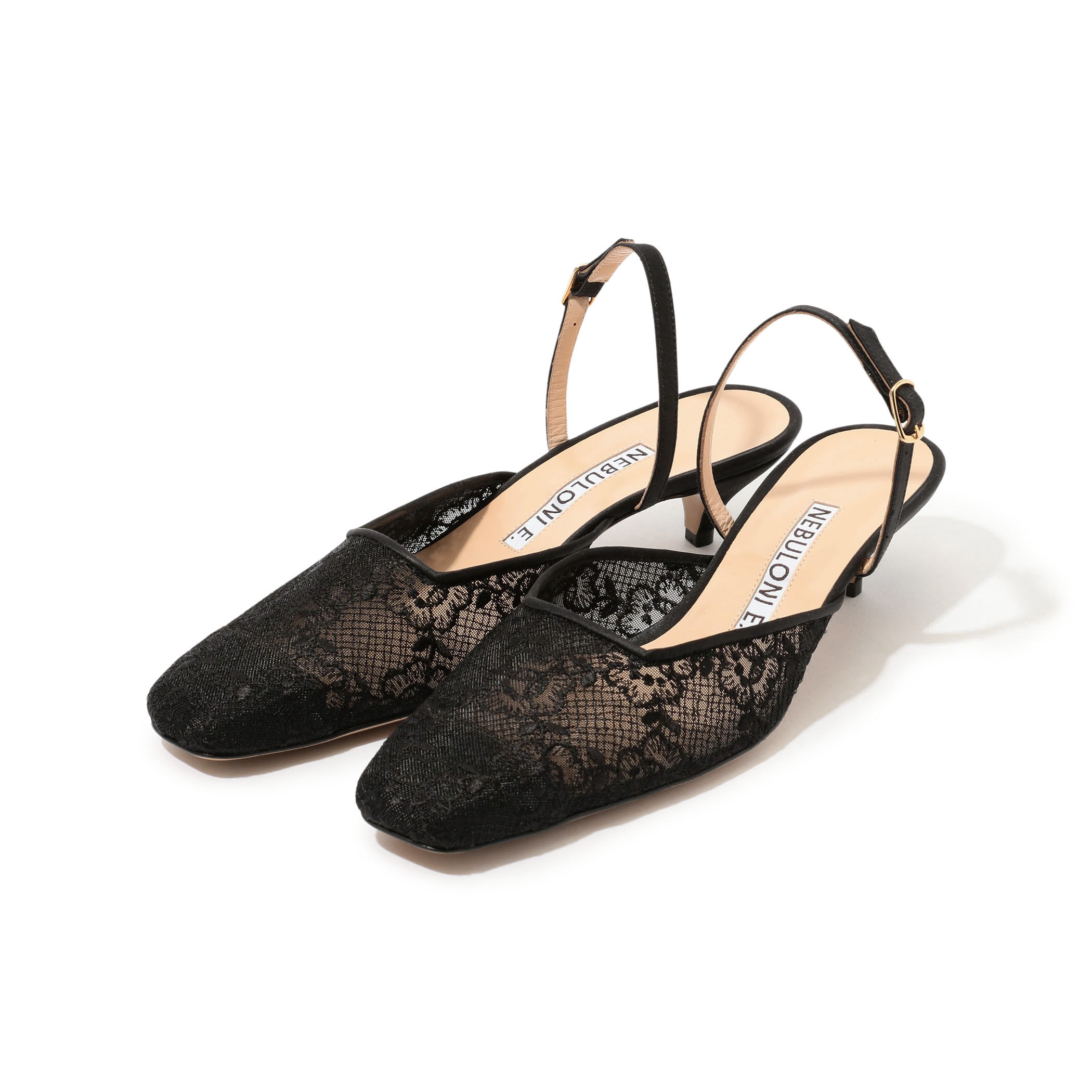 NEBULONI E. LACE ミュールパンプス｜トゥモローランド 公式サイト