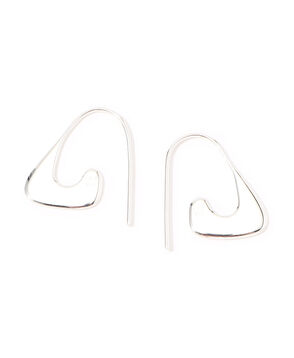 BAR Jewellery CURB シルバーピアス