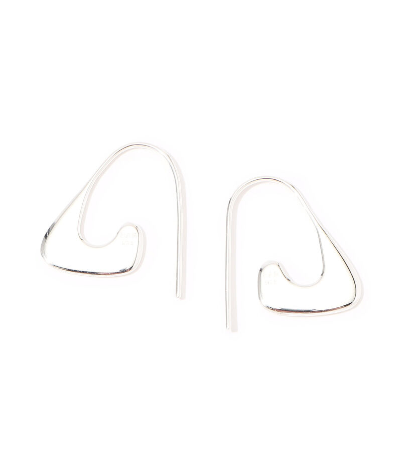 BAR Jewellery CURB シルバーピアス