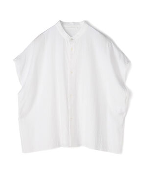 【WEB先行予約】ソフトウェーブ バンドカラーシャツ