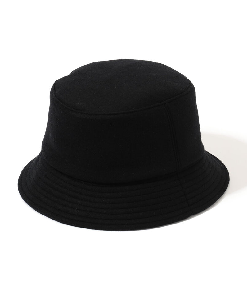KIJIMATAKAYUKI MELTON BUCKET ウール バケットハット