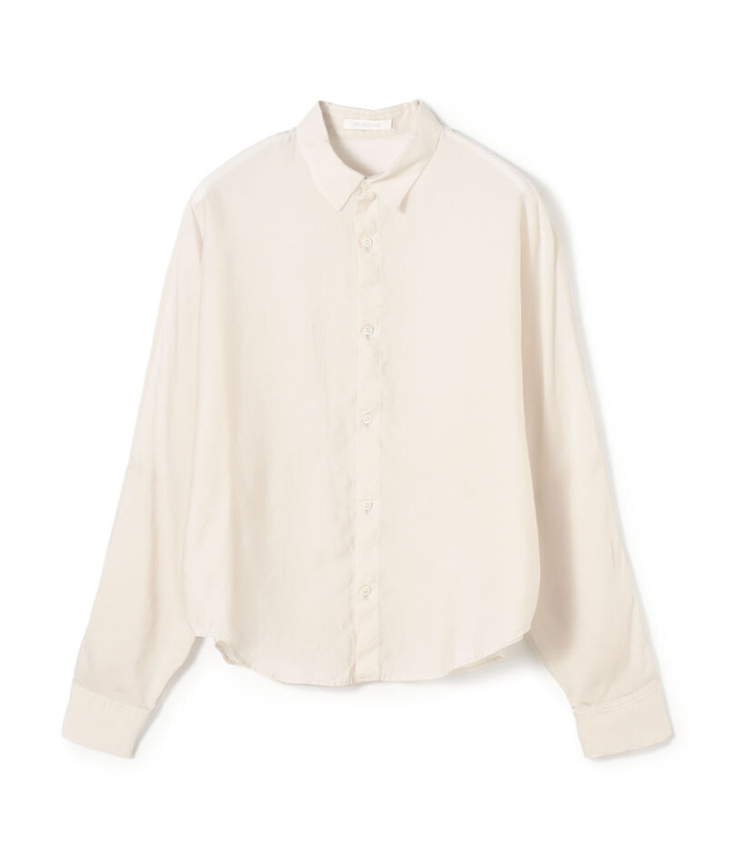 セルロースシルクブロード ドルマンスリーブシャツ