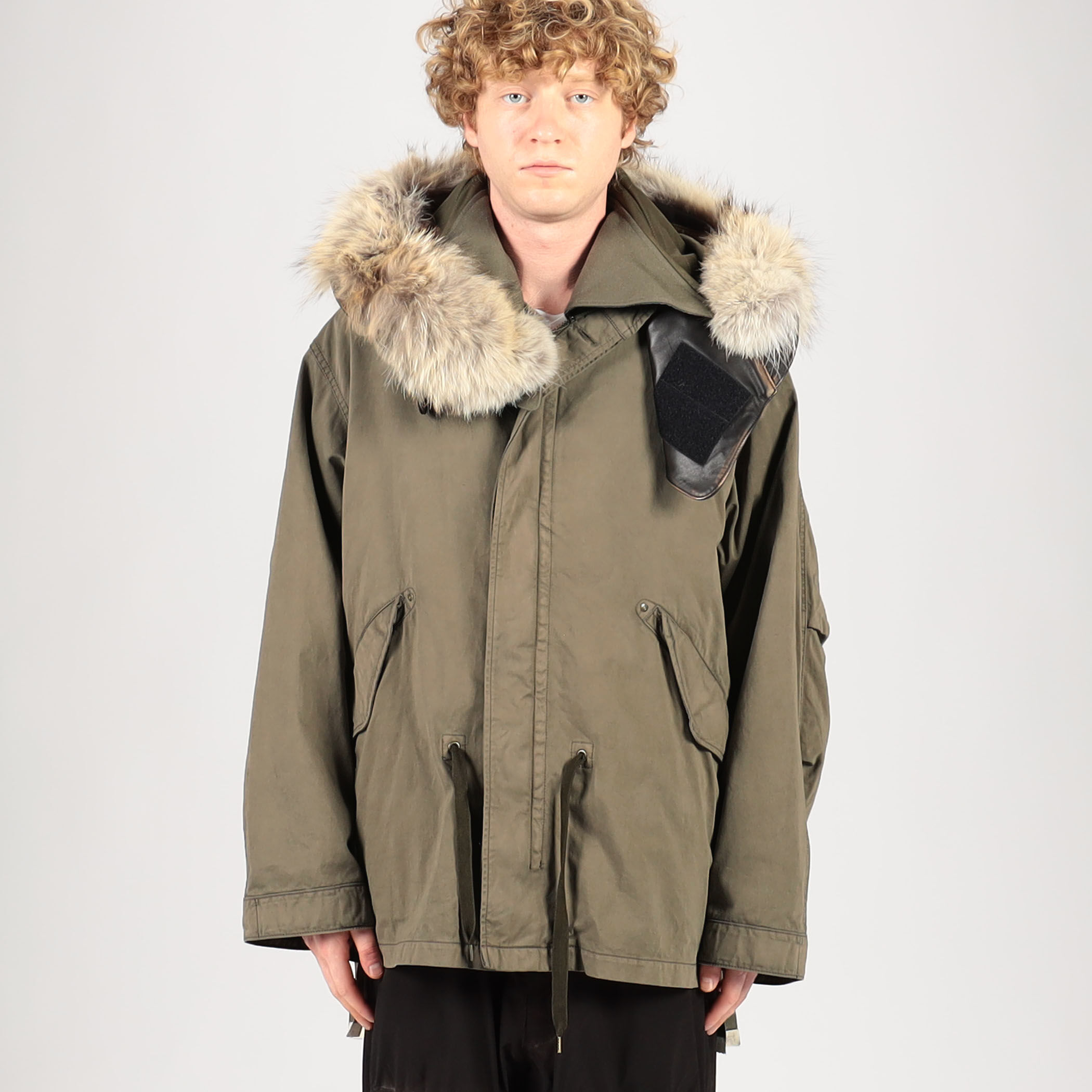 【希少】Kiminori Morishita ライナー付ミリタリージャケット kiminori morishita Garment dyed st mods with melton liner