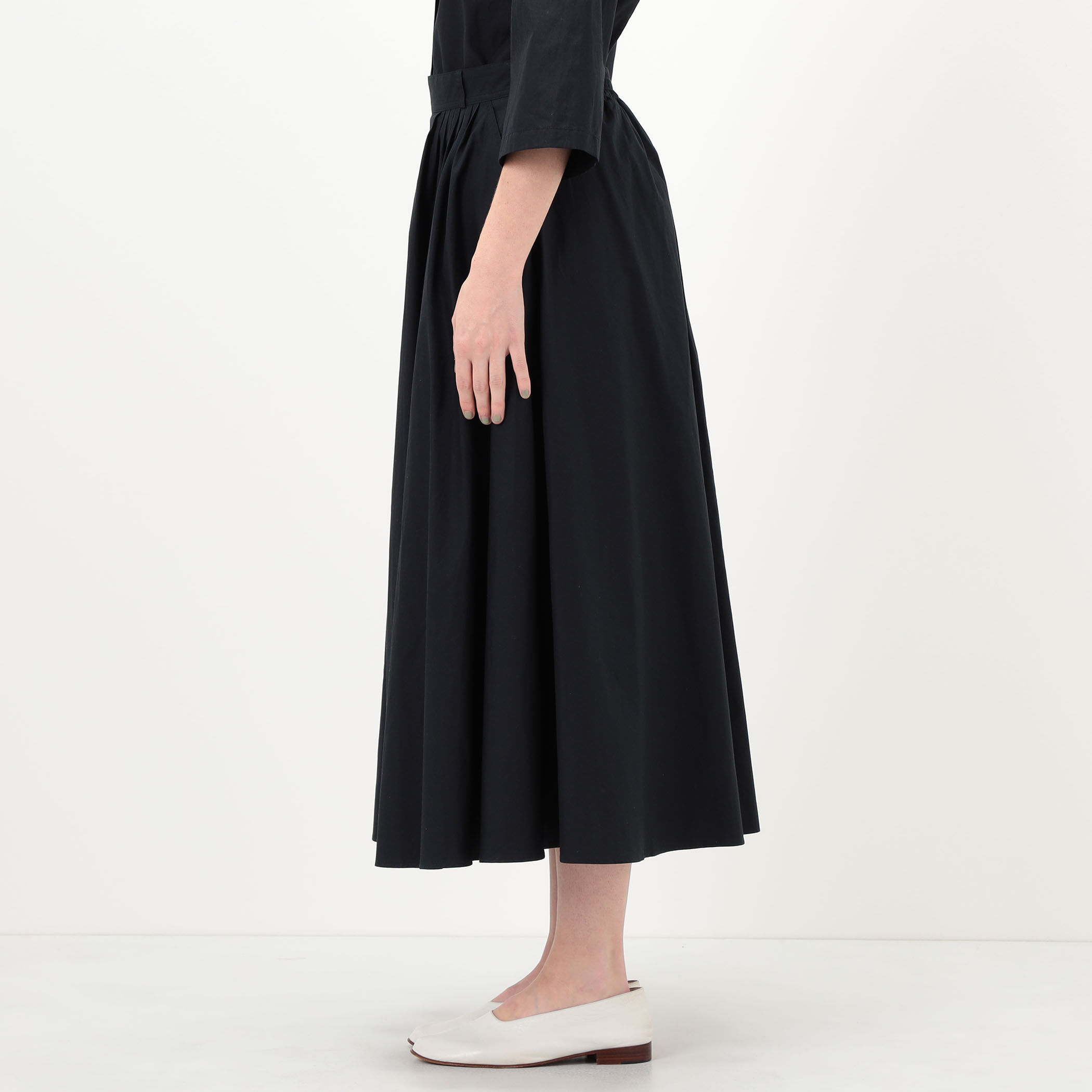 MKDT STUDIO NOVO コットンフレアスカート｜トゥモローランド 公式通販