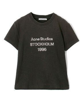 Acne Studios コットンリネン ロゴTシャツ