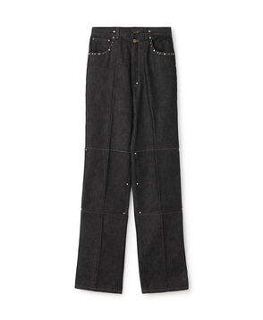 LEMAIRE HIGH WAISTED STRAIGHT スタッズデニム