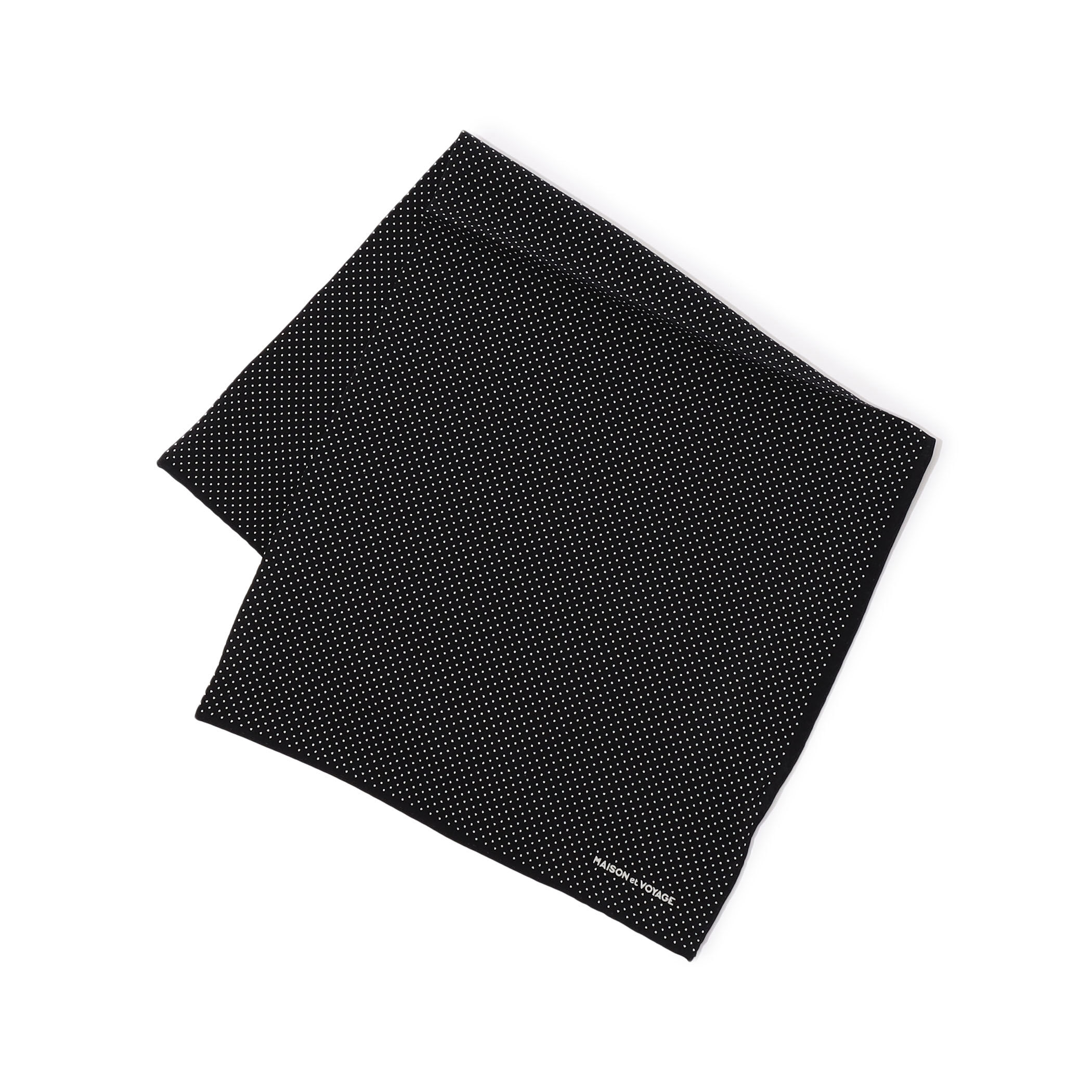 MAISON et VOYAGE シルク 1mmドット スカーフ｜トゥモローランド