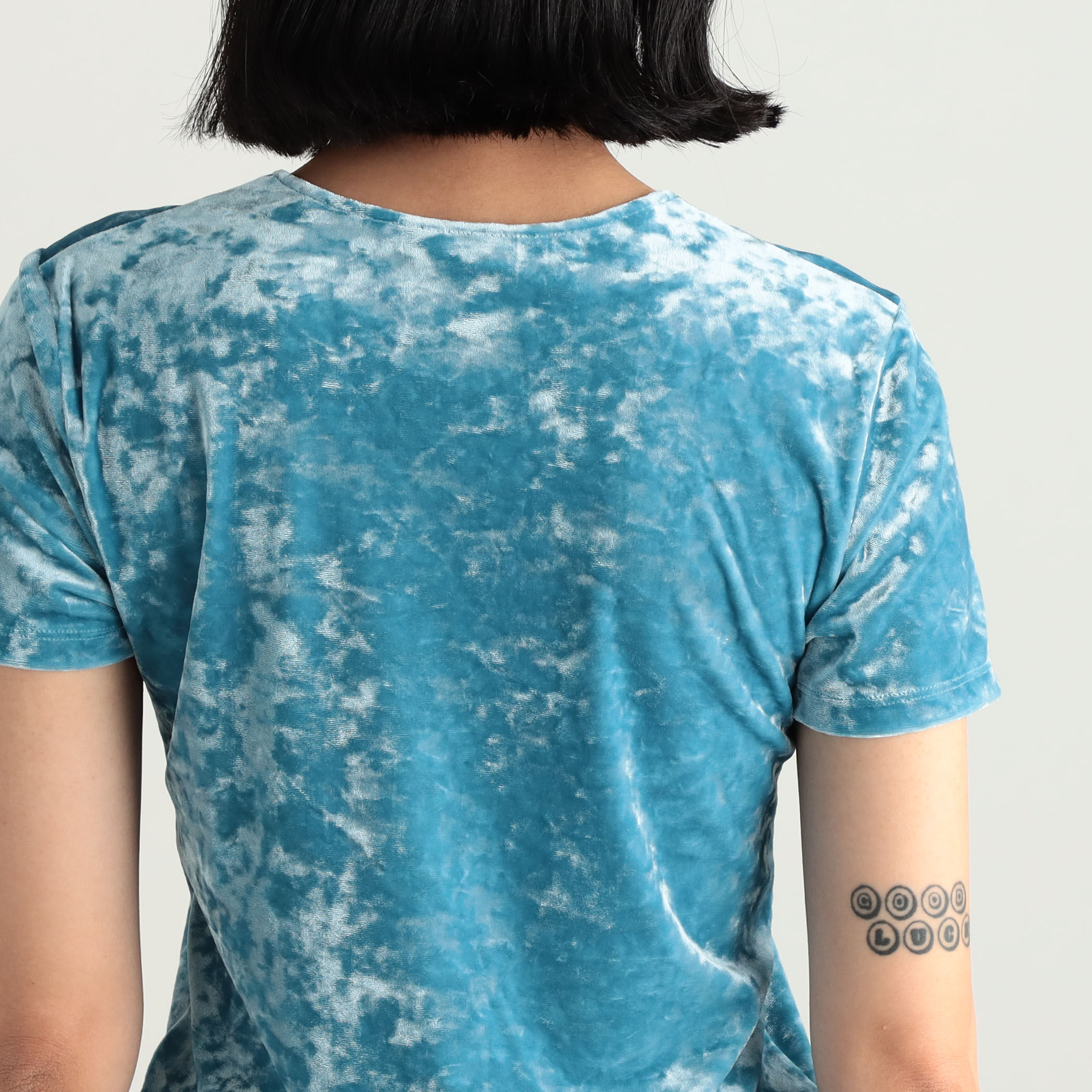 ［新品］チャコット　クラッシュベロア上下セットM Clash Ahead クラッシュアヘッド クラウン ラメプリント ベロア ジップ