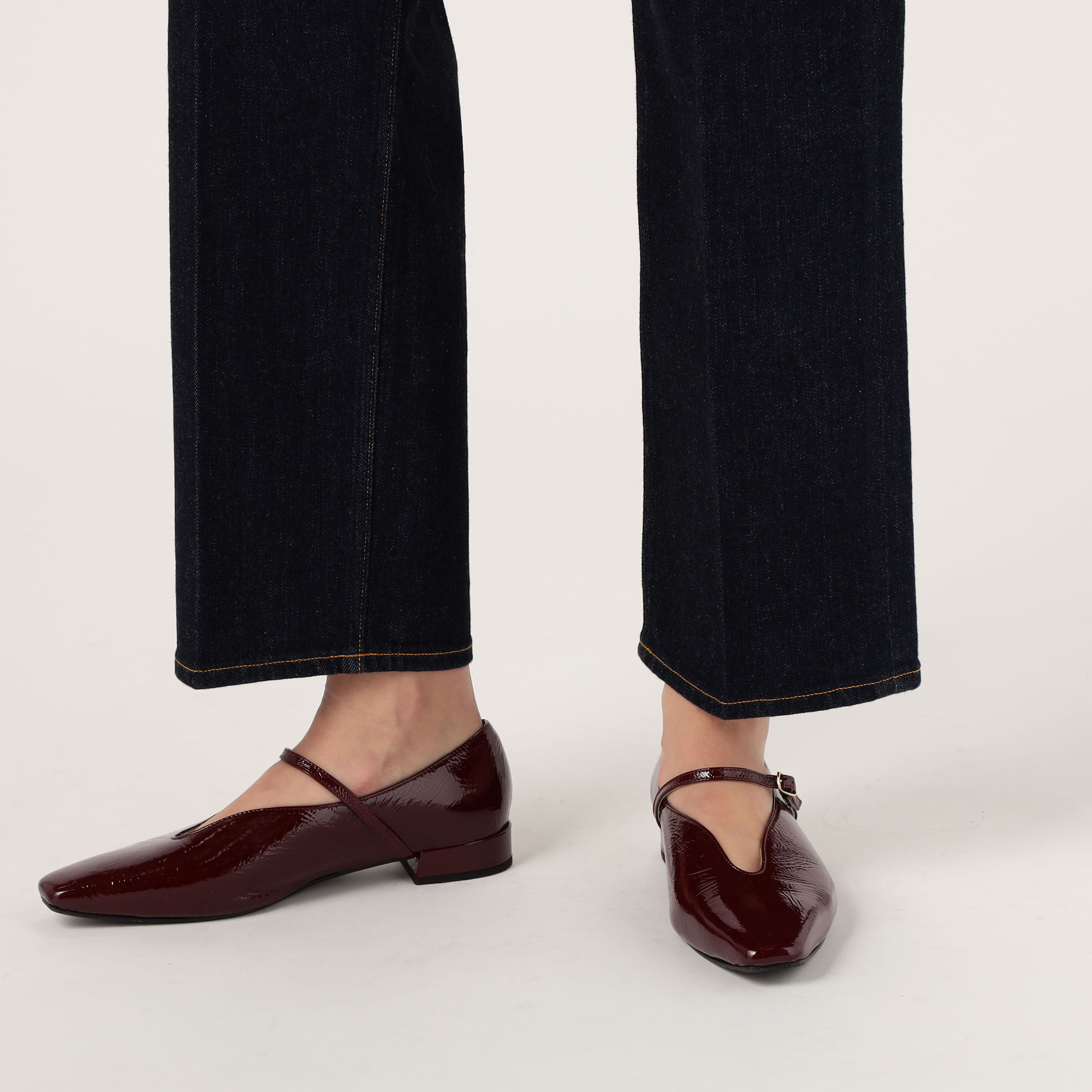 RED CARD レッドカード トゥモローランド 別注 デニムパンツ 31 別注RED CARD×BLUE WORK コットンデニム 5ポケットスリムパンツ