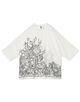 mii THE FUMI KAFTAN エンブロイダリー ショートスリーブシャツ