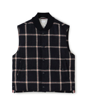 ●THOM BROWNE PRINCE OF WALES OVER CHECK VEST