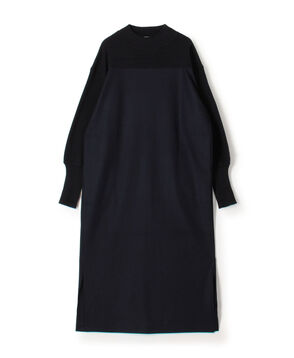 ニットコンビジャージー ハイネックワンピース