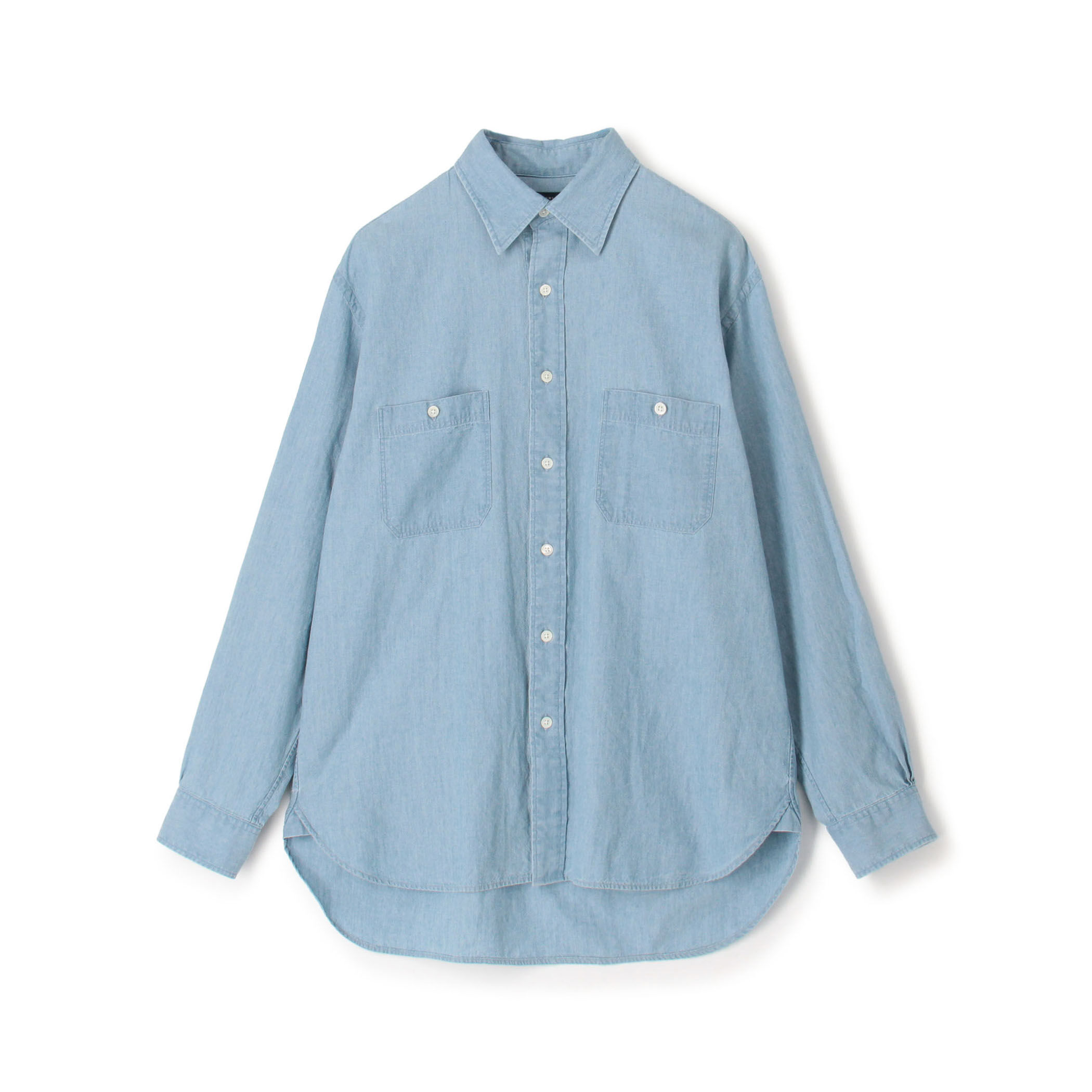 コットンダンガリー ダブルポケットシャツ CANCLINI｜トゥモローランド