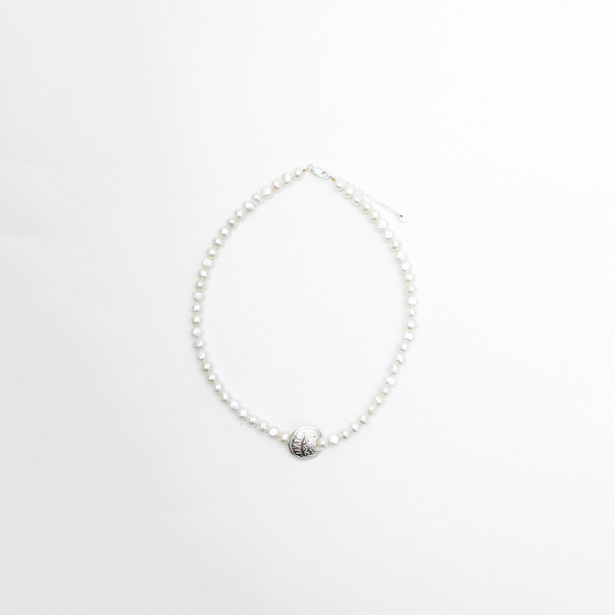 別注】Preek×Edition Baroque Pearl Moon Necklace バロックパール ...