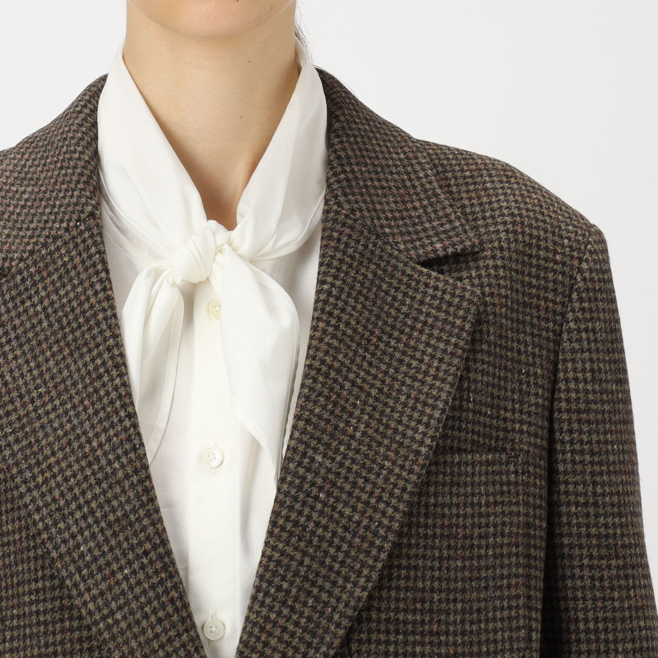 フレンチウールツイード テーラードジャケット｜トゥモローランド 公式通販