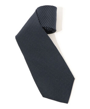 MAISON et VOYAGE シルクプリント1mmドット ワイドタイ