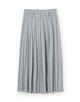 スエードサテン プリーツスカート