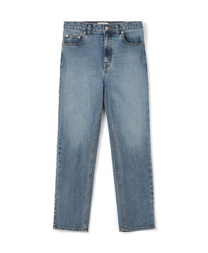 コットンストレッチデニム スリムパンツ