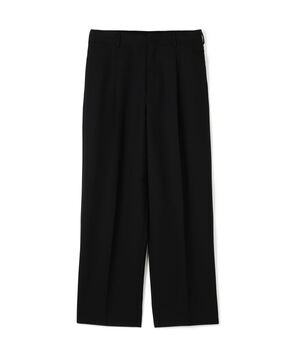 Super120's ウォッシャブルウール スラックス