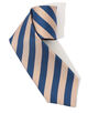 ERRICO FORMICOLA シルクプリント レジメンタルストライプネクタイ