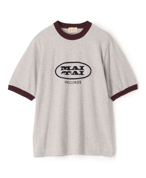 Mai Tai メランジコットン リンガーニットTシャツ