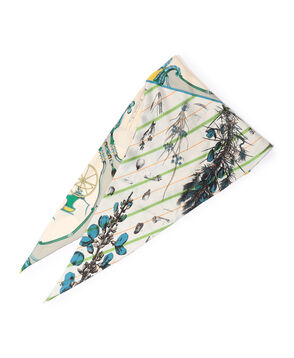 manipuri CARRIAGE シルクスカーフ