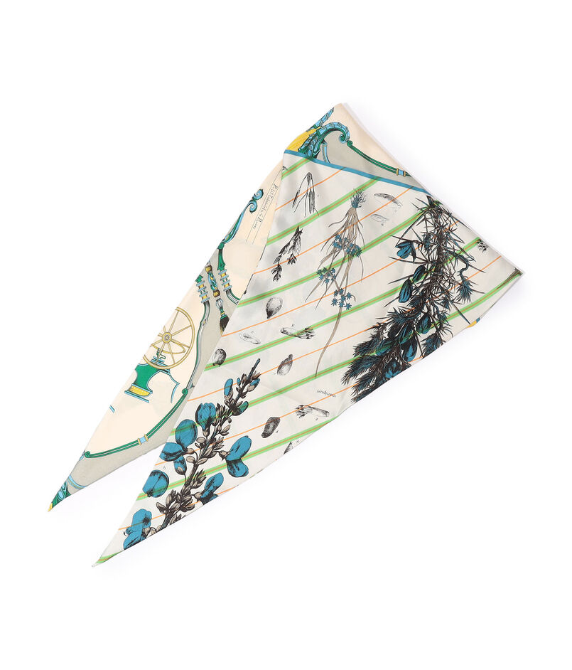 manipuri CARRIAGE シルクスカーフ