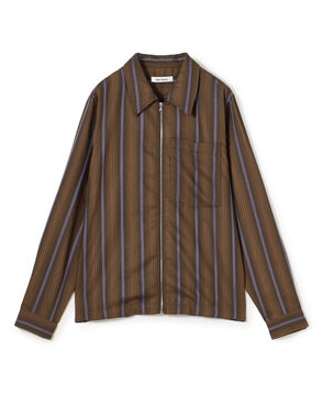 WALES BONNER CHORUS ZIP SHIRT ジップアップシャツ