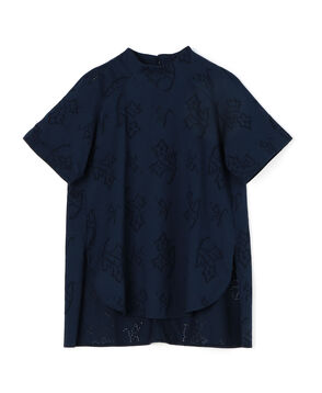 【別注】Mame Kurogouchi Eyelet Jersey Jacquard Top