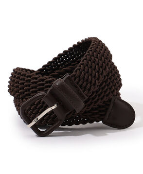 Charvet 革巻き メッシュベルト