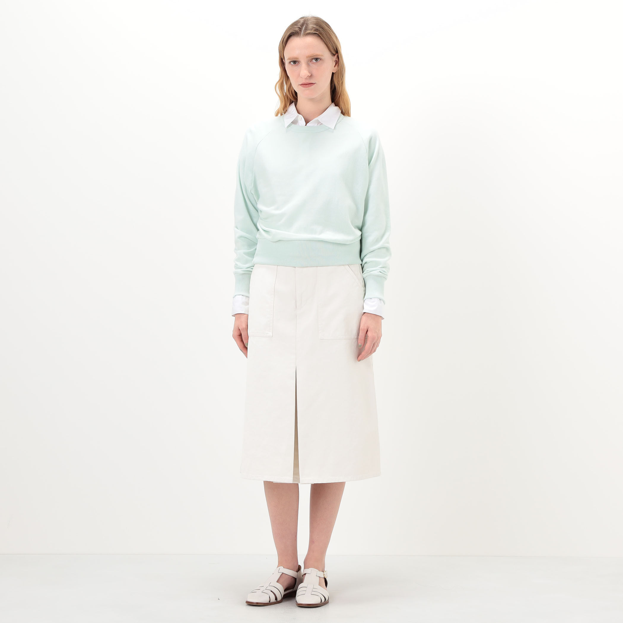 コットンテリー クルーネックプルオーバー｜トゥモローランド 公式通販