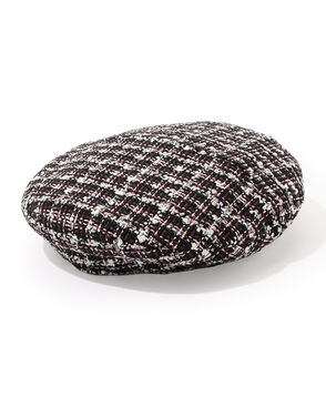 MAISON MICHEL New BillyVichy ツイードベレー