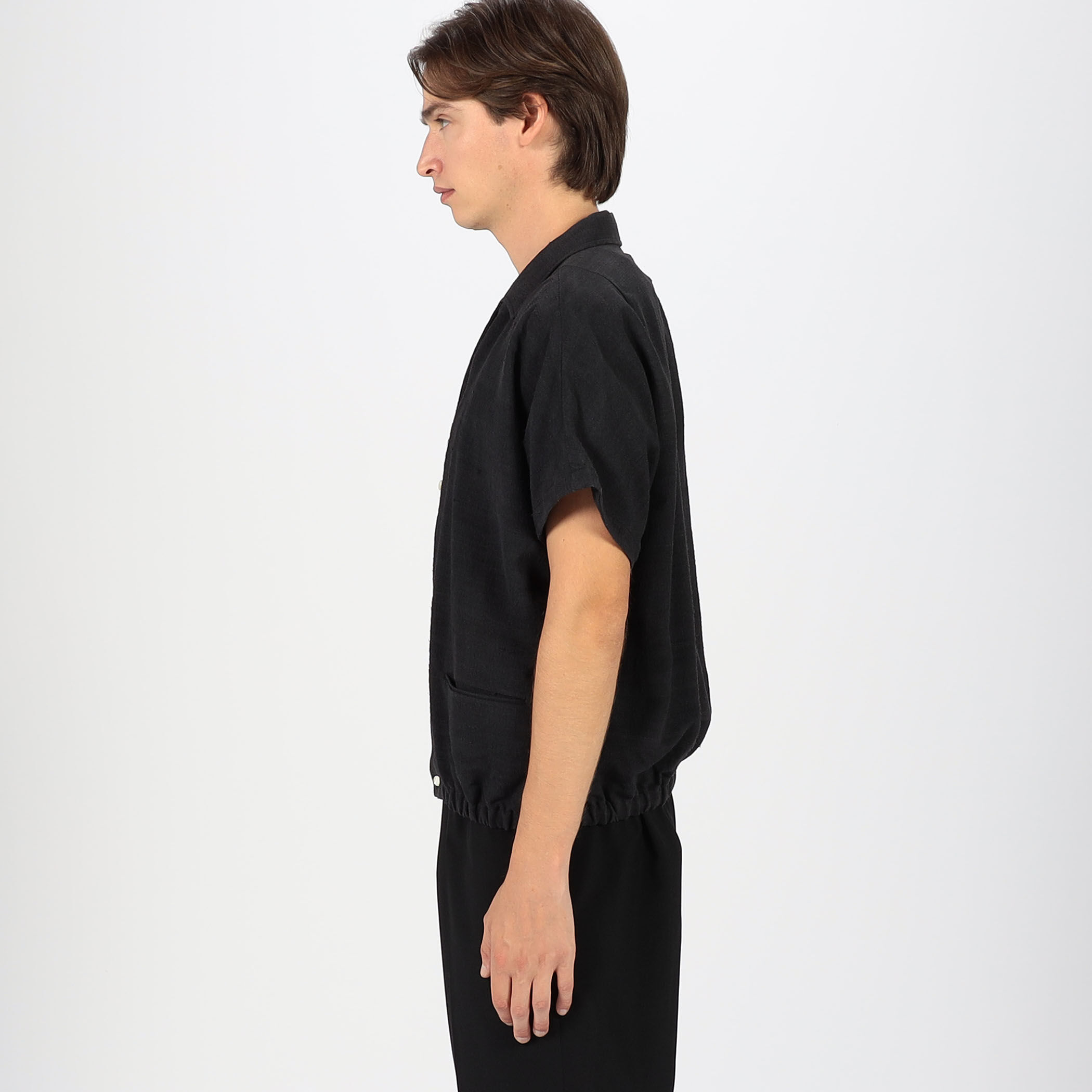 HAVERSACK ATTIRE シルク オープンカラーシャツ｜トゥモローランド