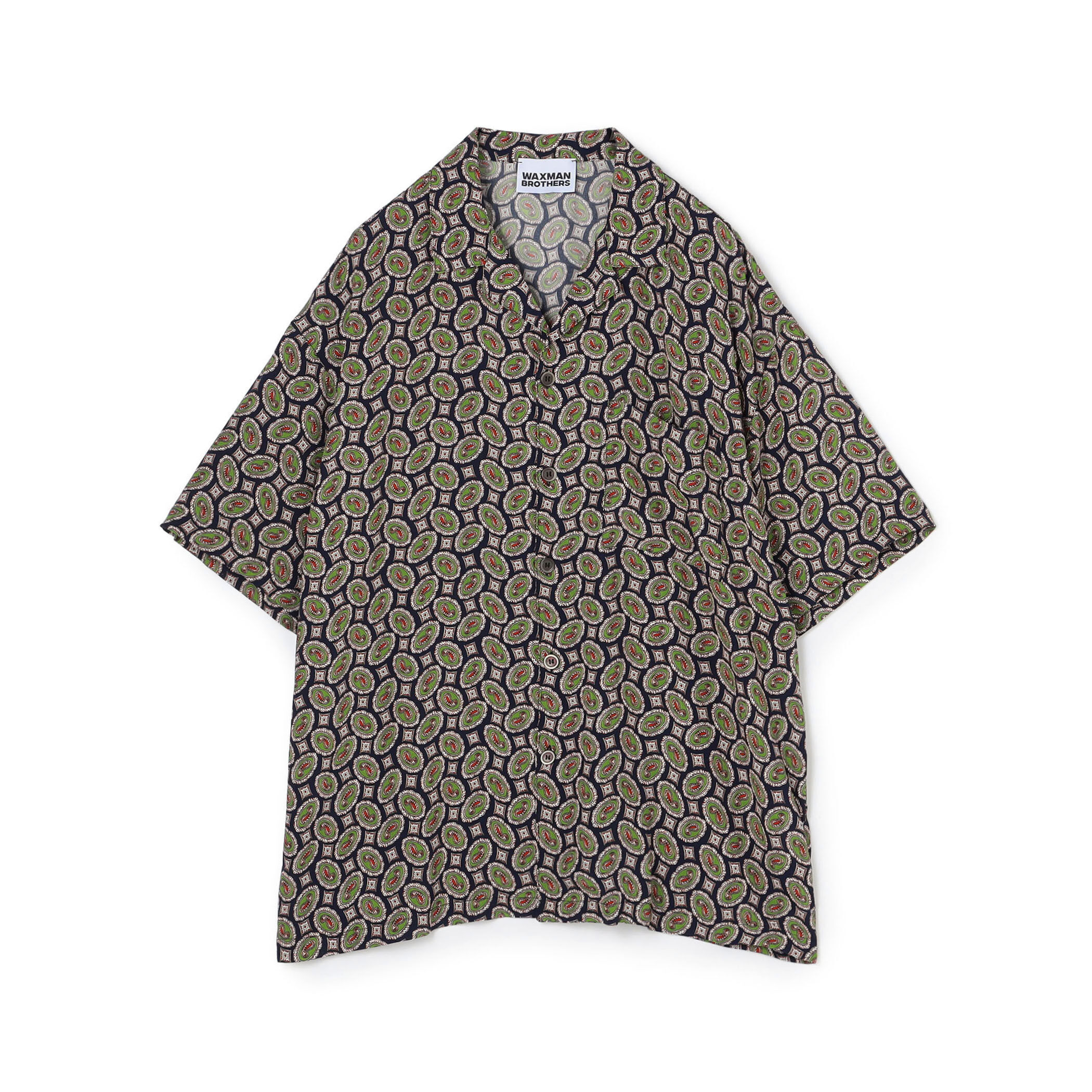 Waxman Brothers HAWAIIAN SHIRT レーヨン オープンカラーシャツ