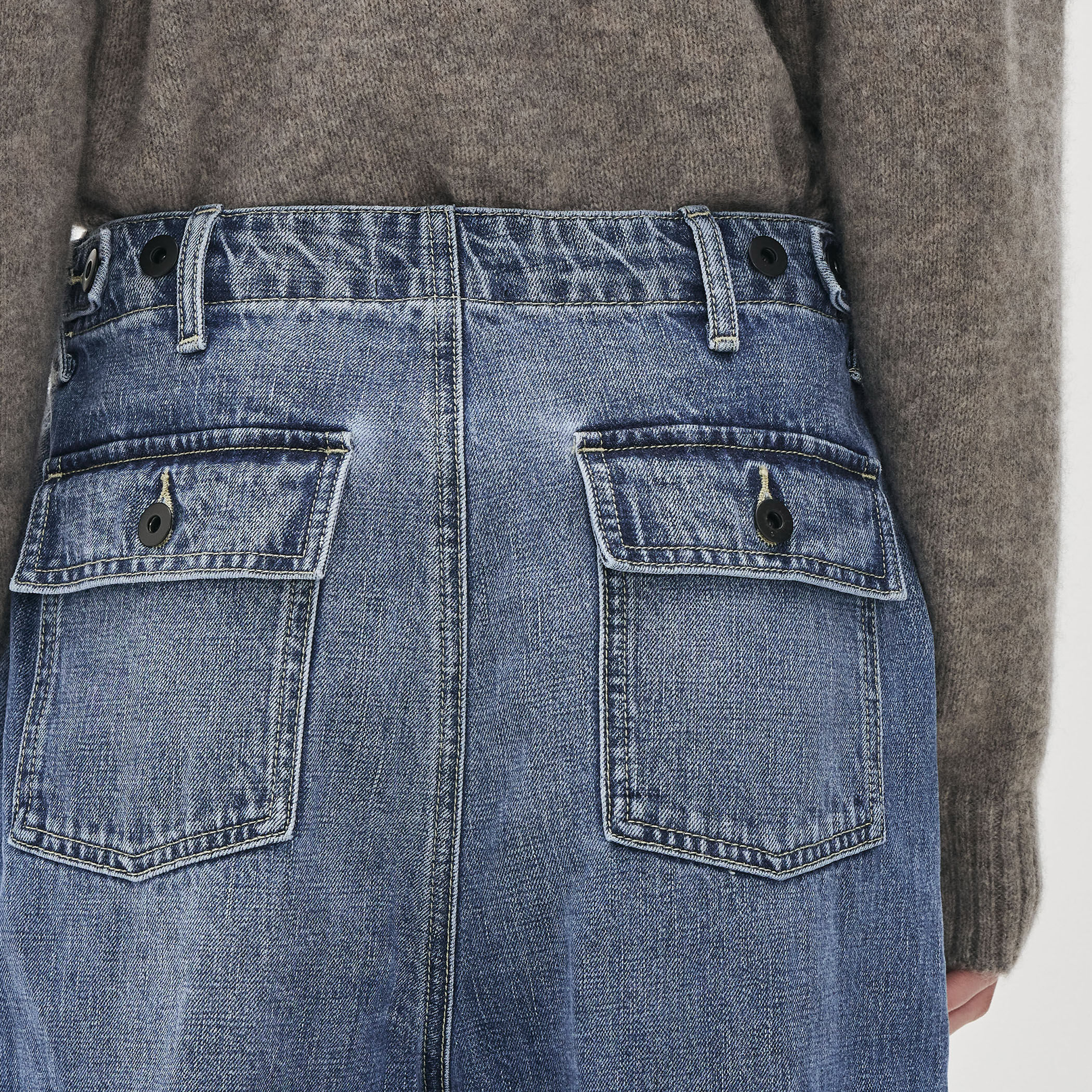 セルビッジデニムユーティリティパンツ WRSD1091｜トゥモローランド