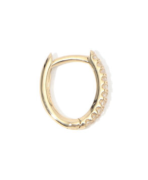 Otiumberg. Mini Oval Hoop 片耳ピアス
