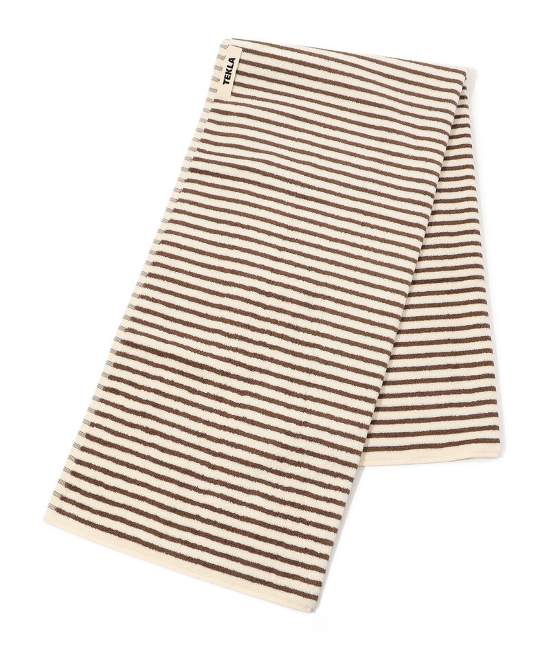 TEKLA オーガニックコットン バスタオル ストライプ 70&times;140