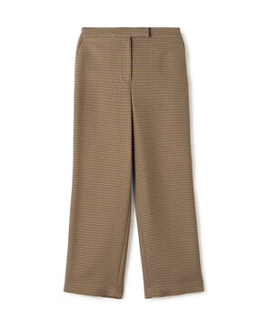 ドットジャカード セミワイドパンツ