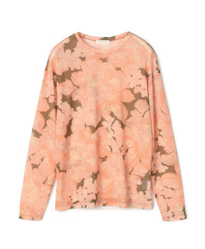 ピオニープリント ロングスリーブプルオーバー