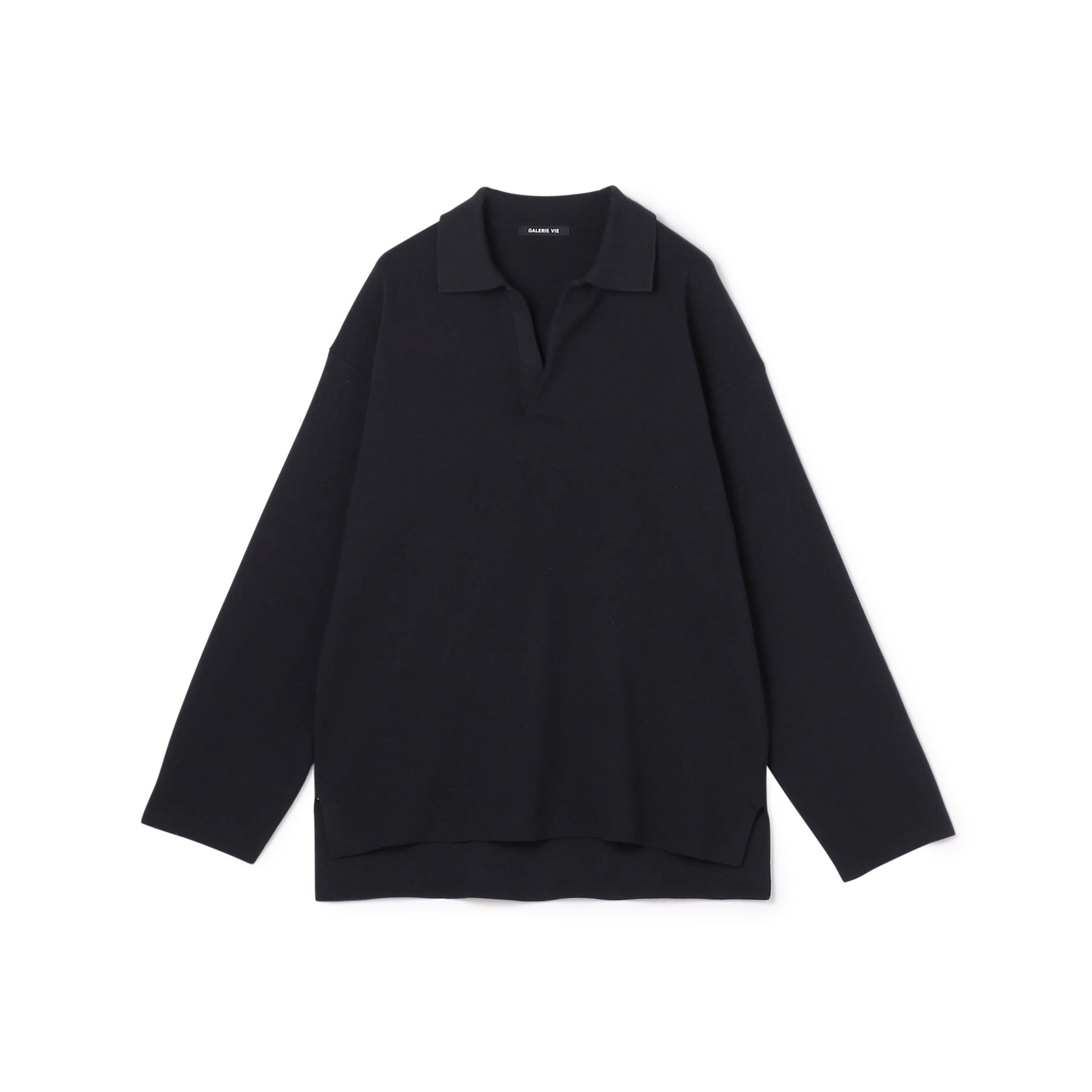 ミラノリブ ポロカラー プルオーバーニット｜トゥモローランド 公式通販