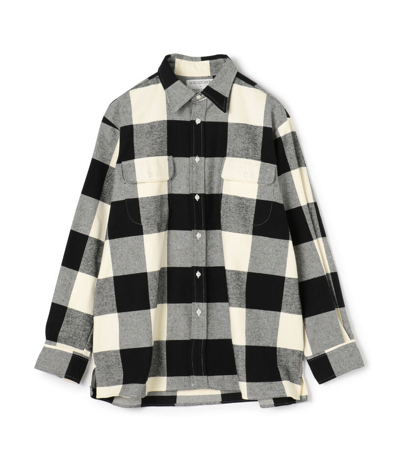 【別注】INDIVIDUALIZED SHIRTS コットン CPOシャツ