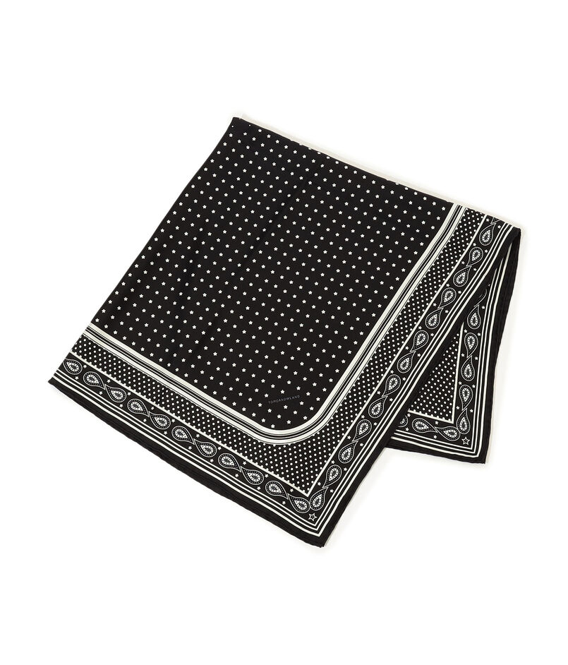 TOMORROWLAND シルクバンダナ柄スカーフ