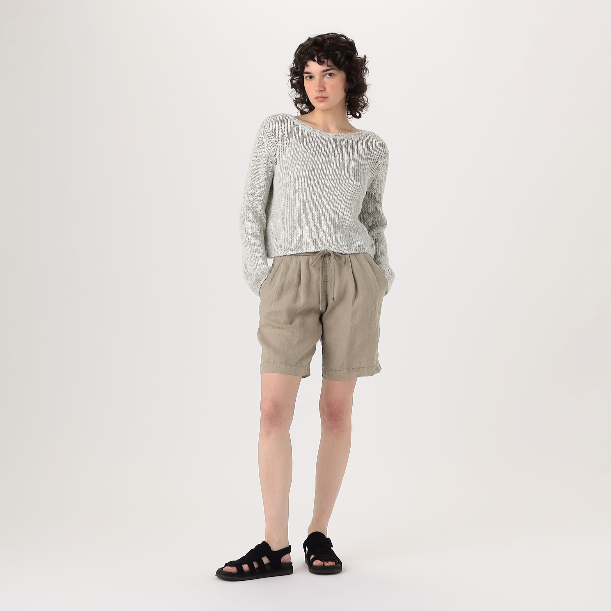 ライトウェイトリネン ハーフパンツ WKO4318｜トゥモローランド 公式サイト