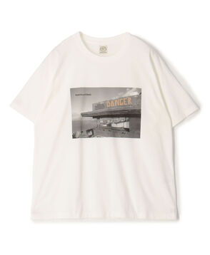 MAISON et VOYAGE コットン プリントTシャツ
