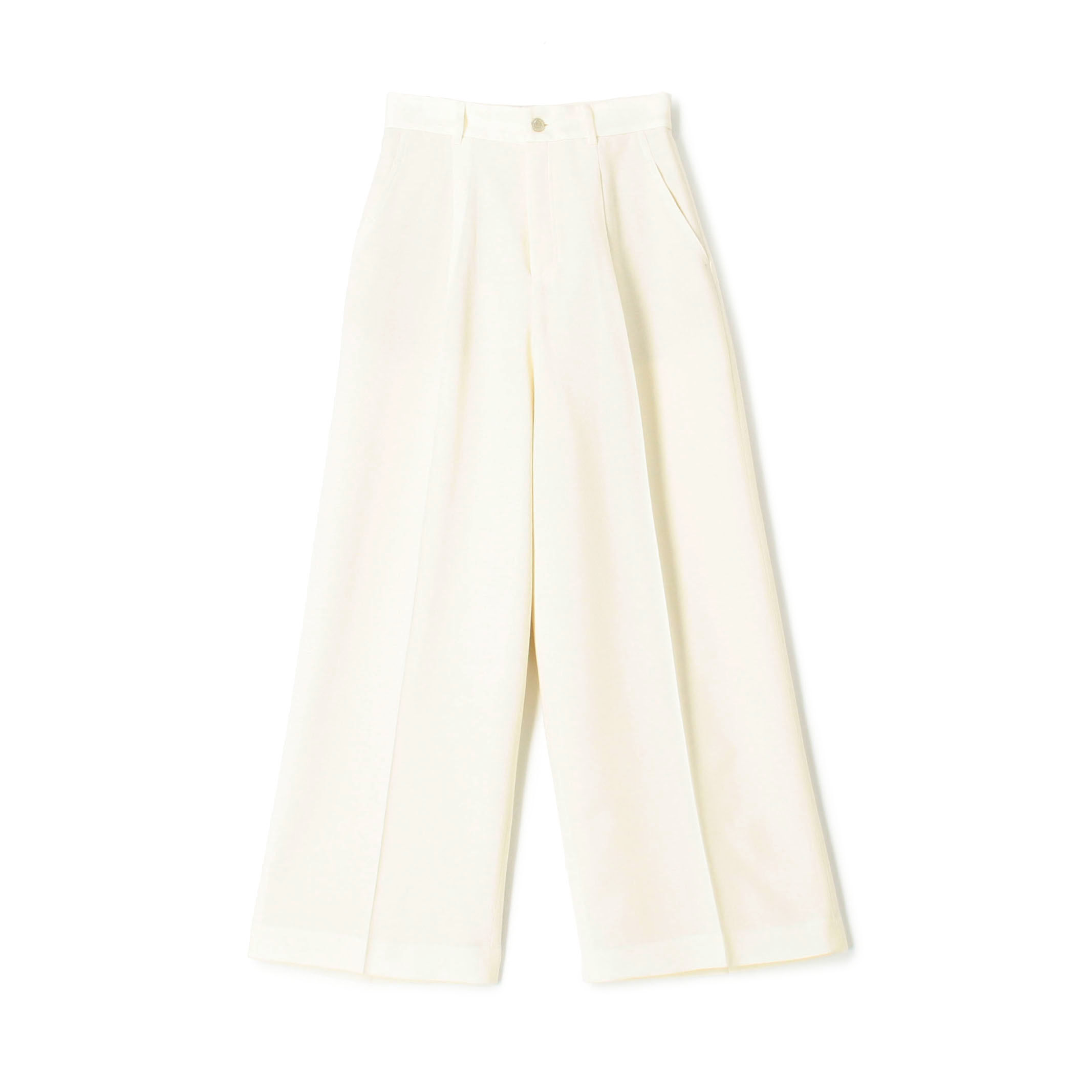 ウールサキソニー ハイウエストパンツ｜トゥモローランド 公式通販