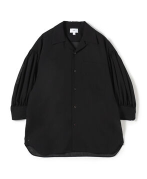 HYKE T/W VOILE BALLOON SLEEVE BLOUSE
