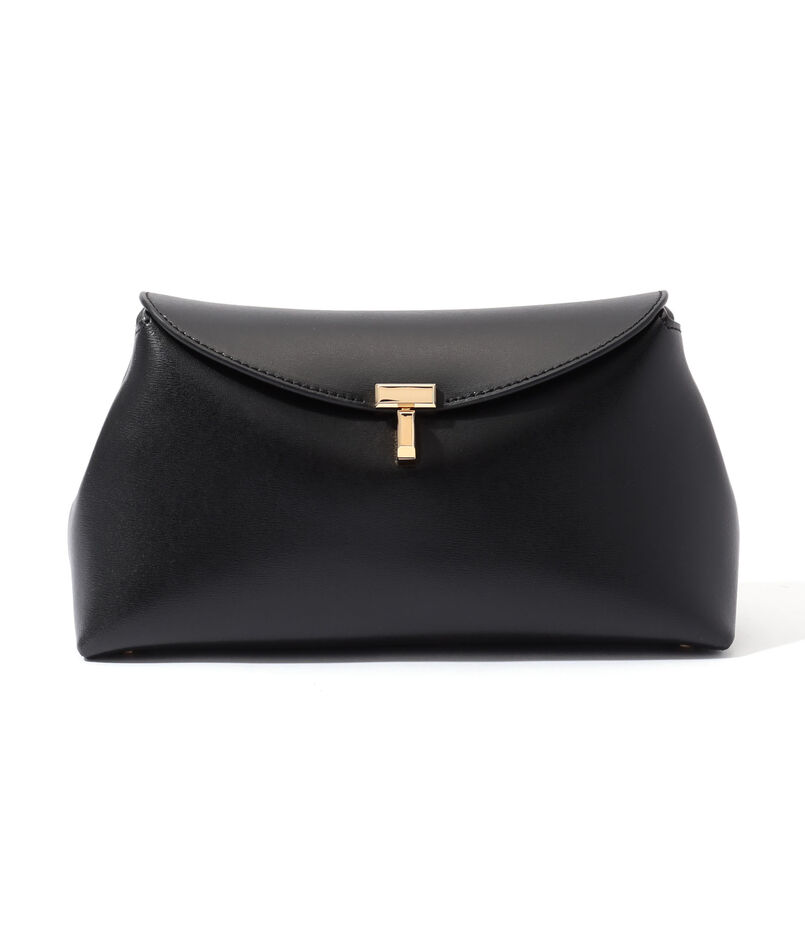 TOTEME T-Lock leather トップハンドルショルダーバッグ