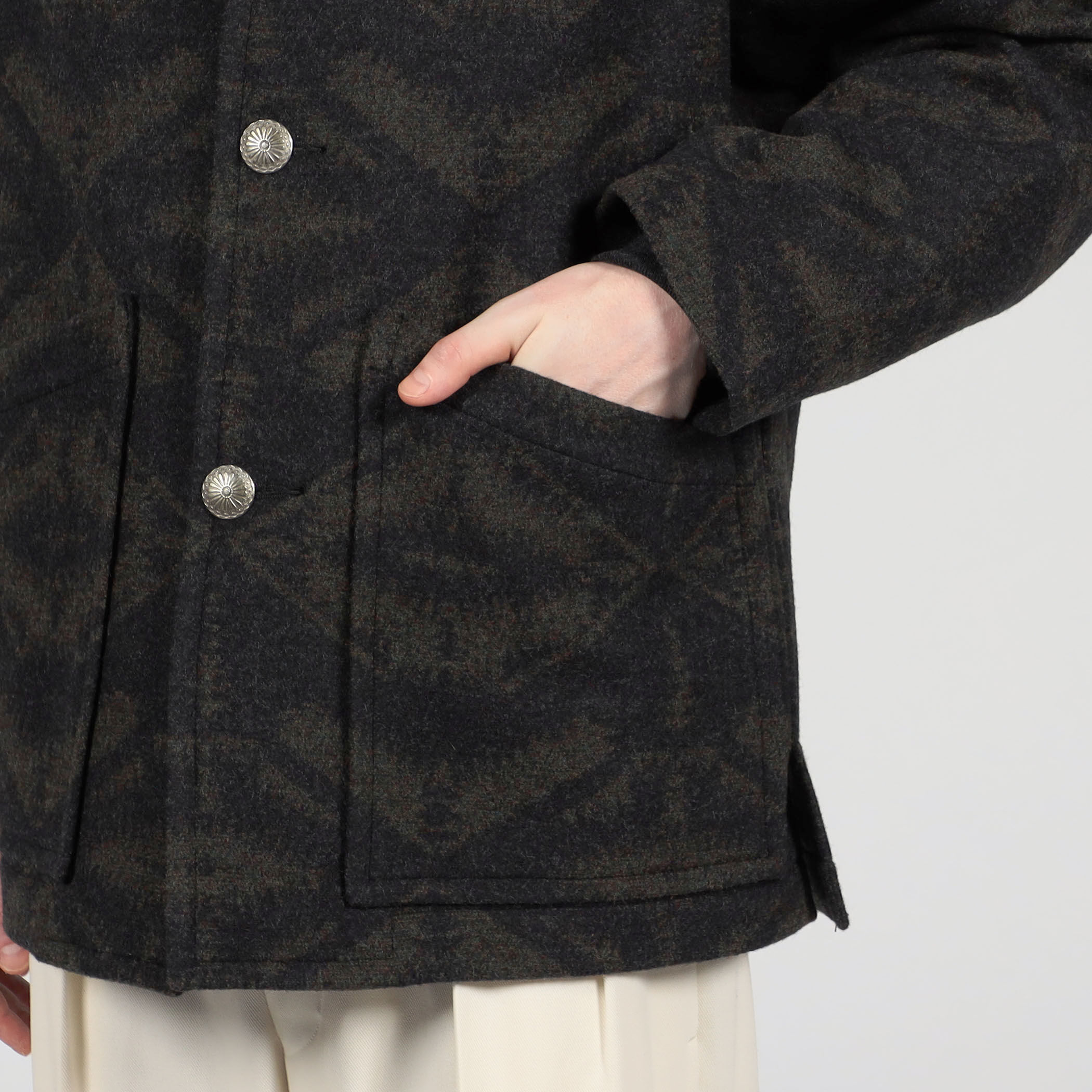 別注】PENDLETON ウールブランケット ジャケット｜トゥモローランド