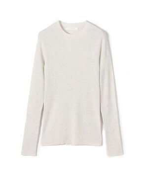 プルミエールウールリブ クルーネックプルオーバー